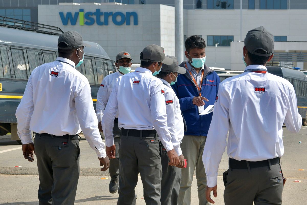 Apple puts supplier Wistron on notice after Indian factory violence