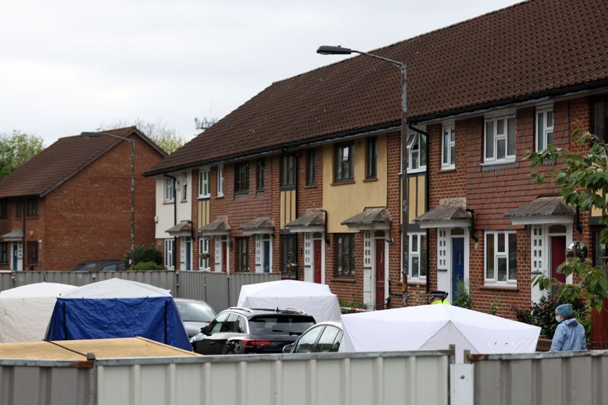 Man arrested in London after four people found dead