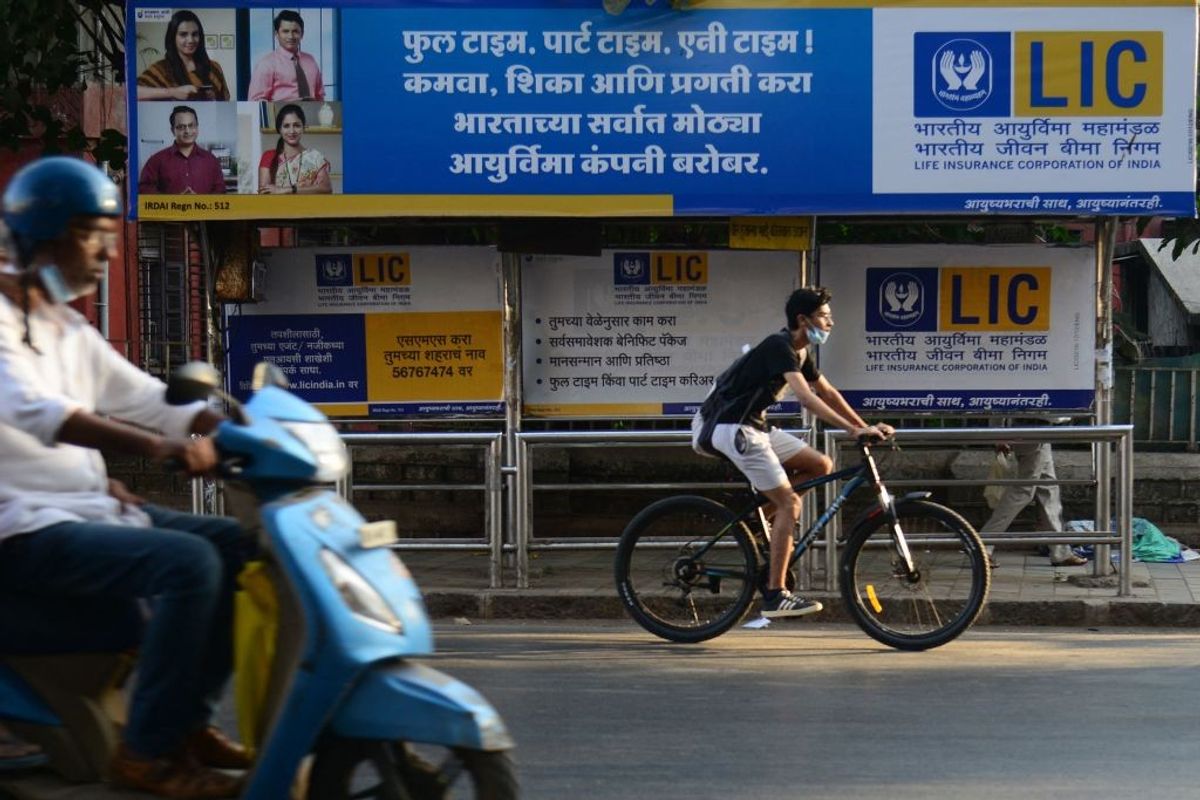 India’s LIC IPO subscribed 50 per cent