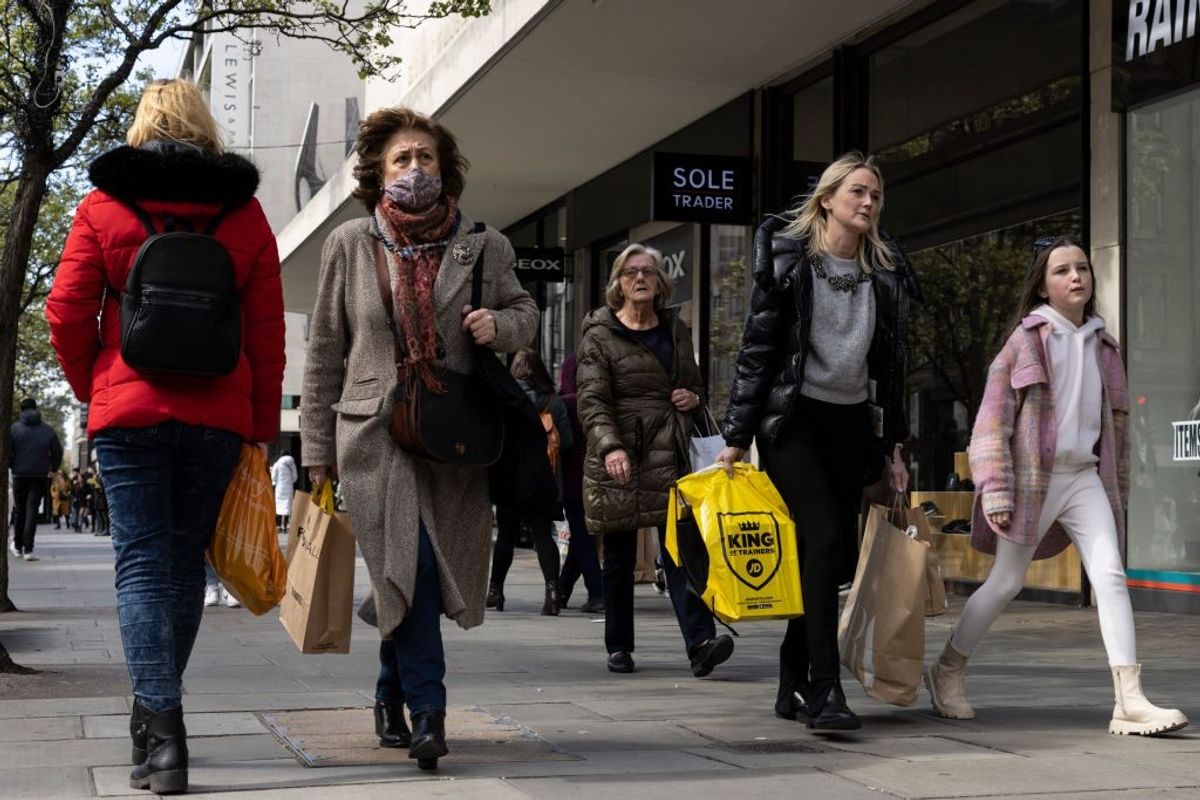 Footfall improves, but remains below pre-pandemic levels