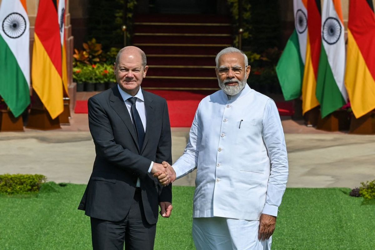 Scholz committed for free trade deal between India, EU
