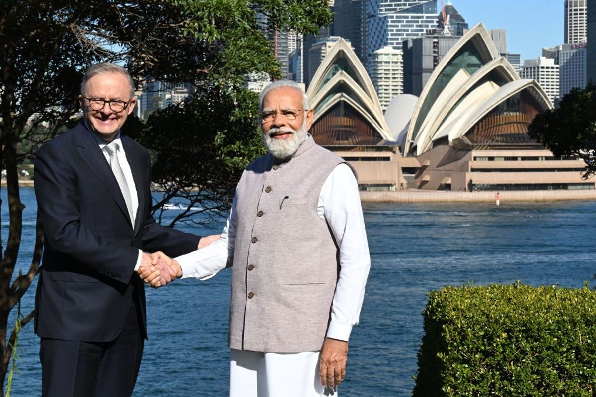 Modi discusses temple attacks in Australia with Albanese