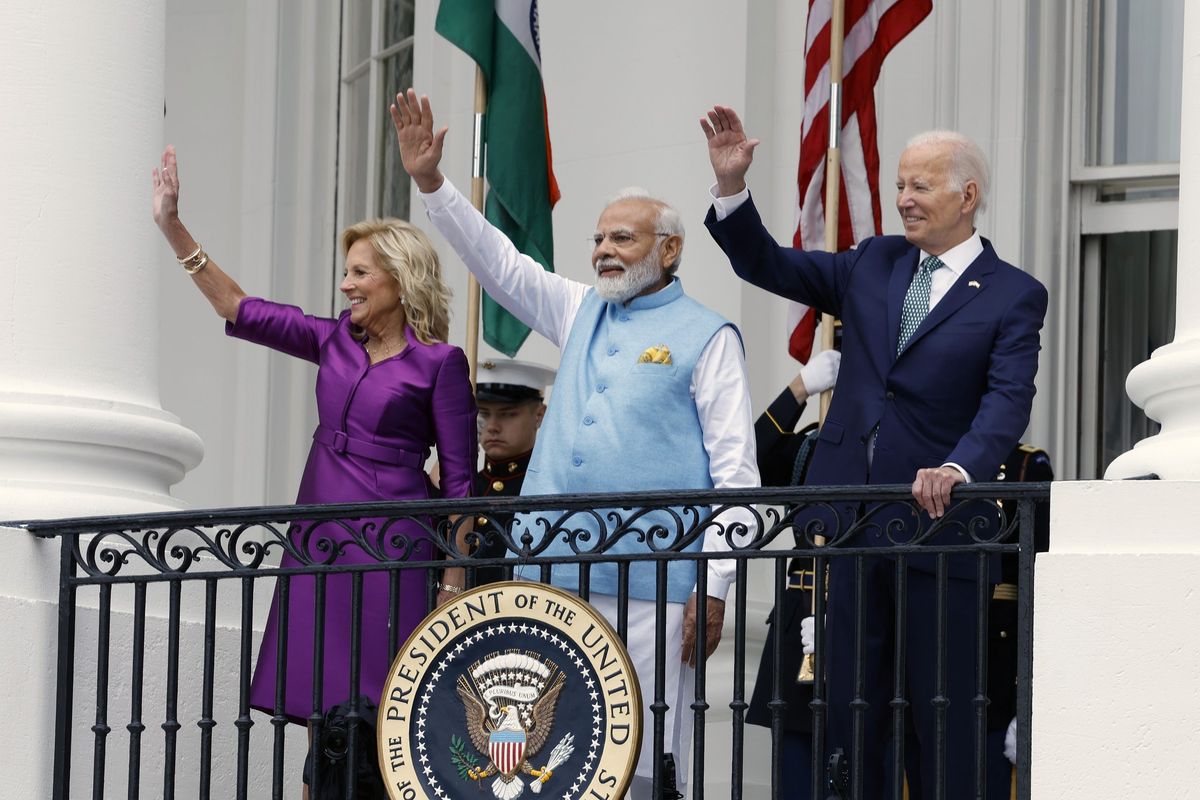 A cappella group Penn Masala perform Bollywood songs at White House before Modi’s arrival