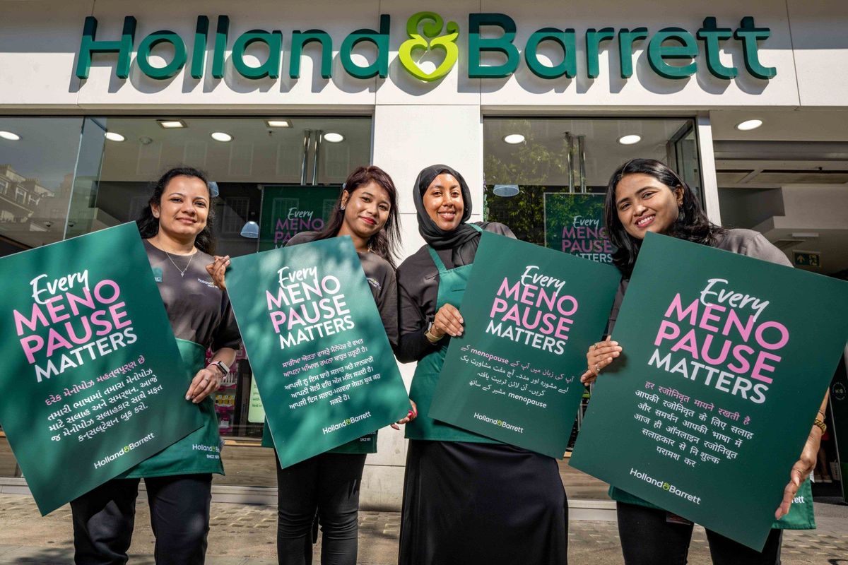 Holland & Barrett’s campaign puts focus on the ethnicity gap in menopause support