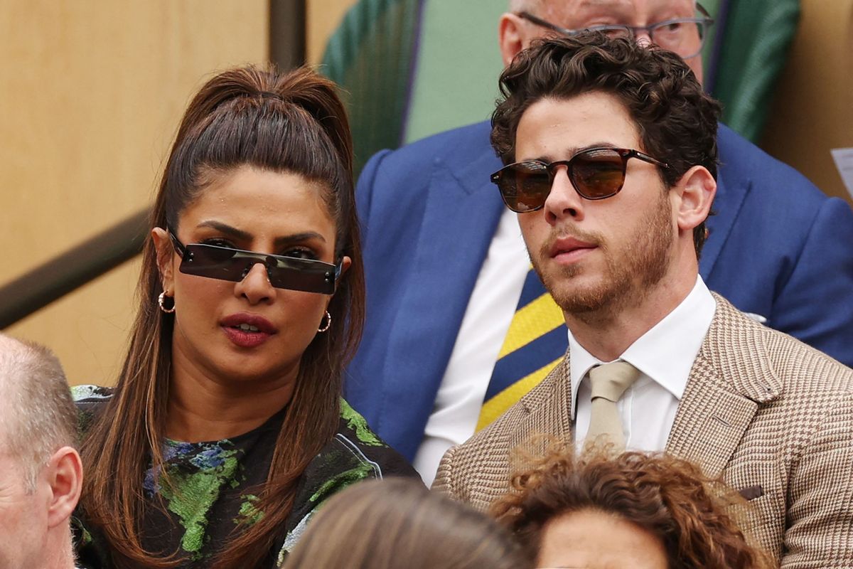 Priyanka Chopra, Nick Jonas watch Wimbledon women’s final