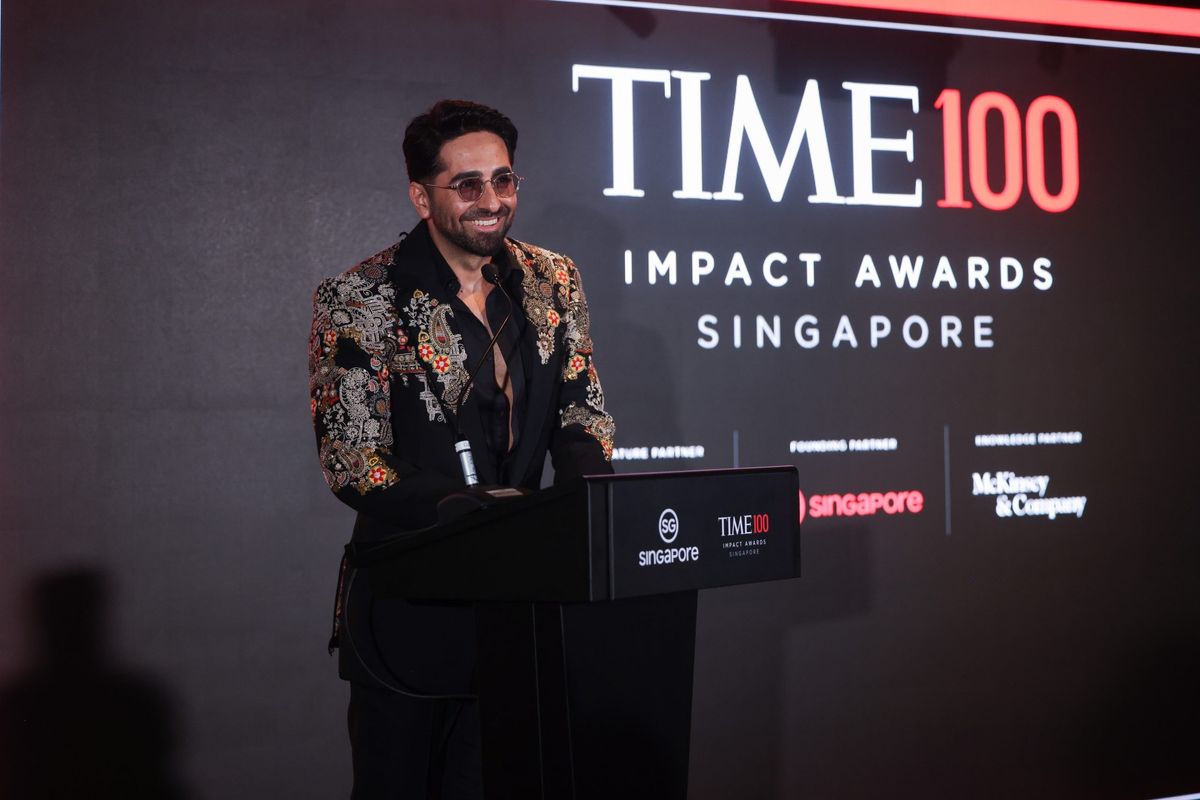 Ayushmann Khurrana recites Bhagavad Gita at TIME 100 Impact Award