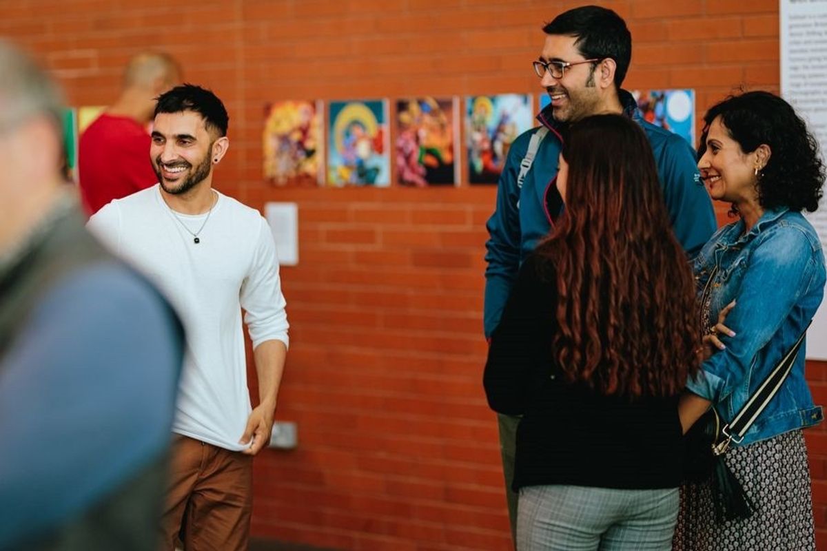 Subhash Viman Gorania's debut exhibition ‘Marvel at My World’ unveiled