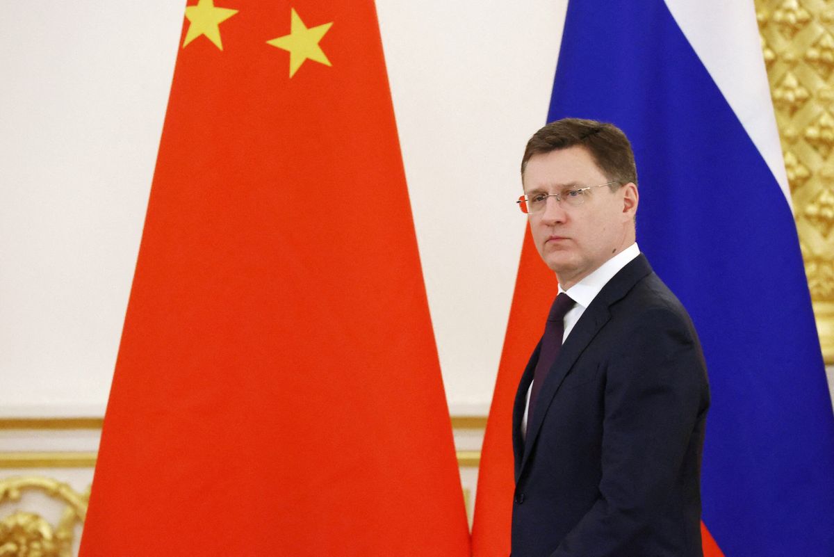 Russia exports almost all its oil to China and India