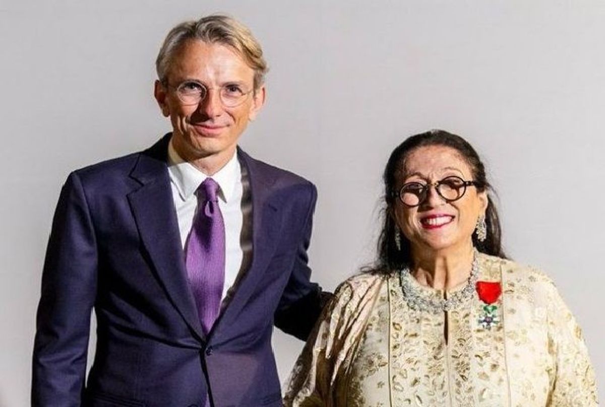 Kiran Nadar gets French honour