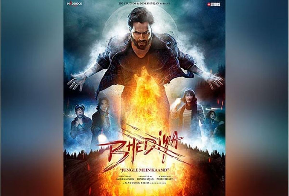 Varun Dhawan turns into werewolf in new poster of ‘Bhediya’, see how his friend Arjun Kapoor reacted