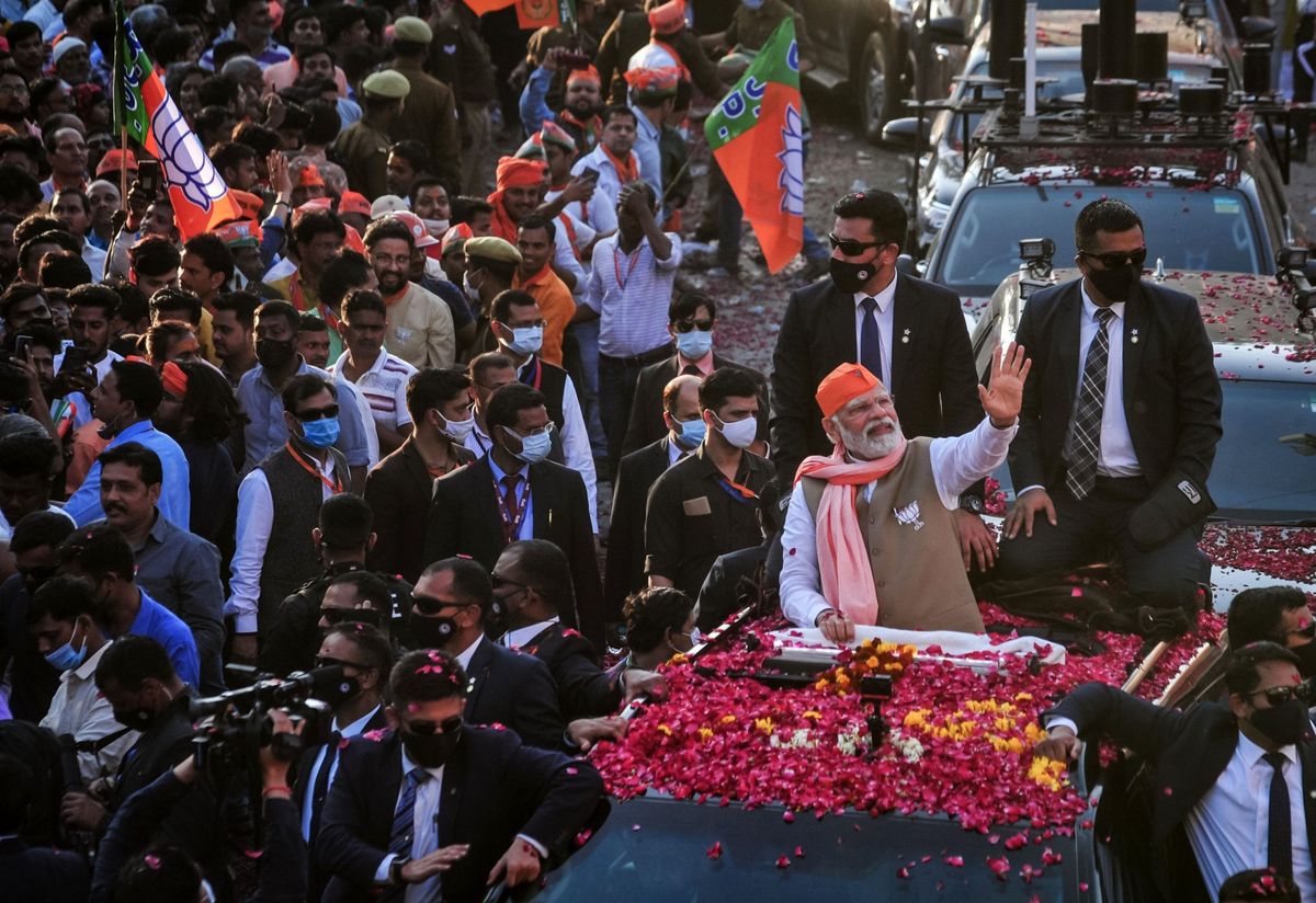 Modi’s party predicted to win key Indian state