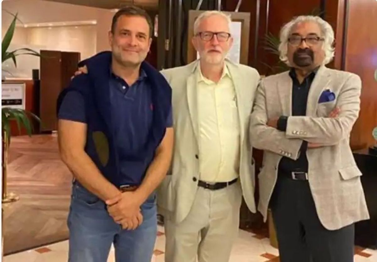Congress-BJP spar over Modi, Rahul pics with controversial Labour MP Jeremy Corbyn