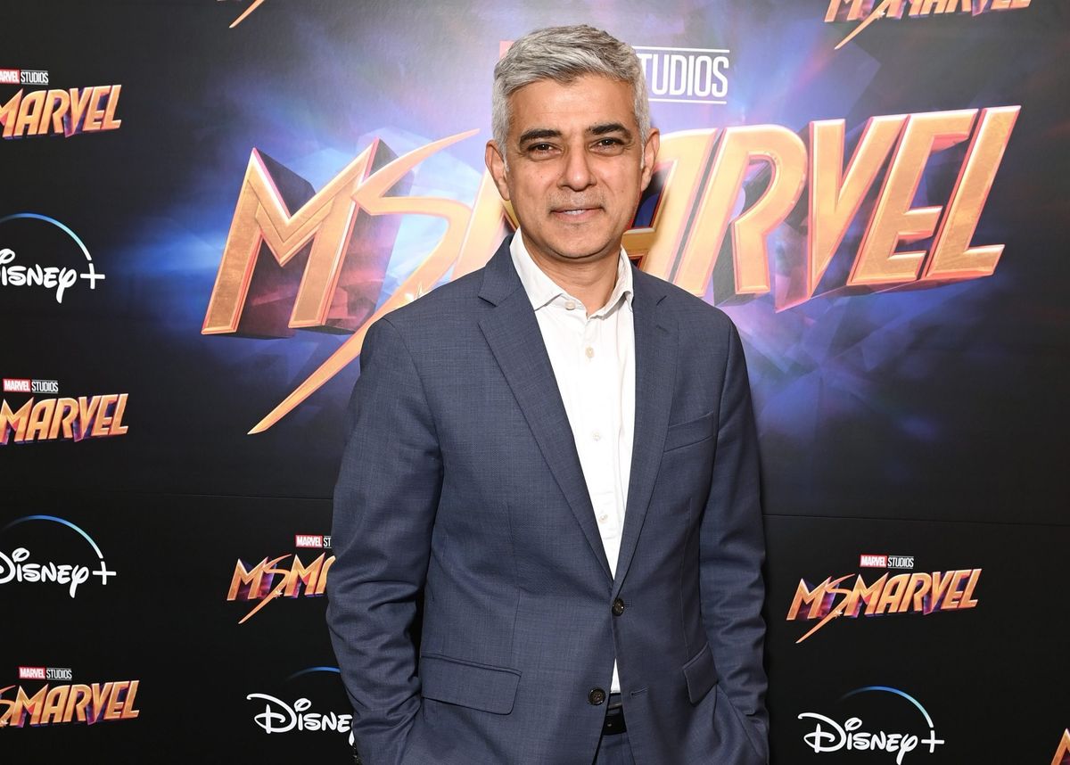 London mayor Sadiq Khan welcomes guests and celebrates the rich diversity of storytelling at a special screening of Marvel Studios’ Ms Marvel