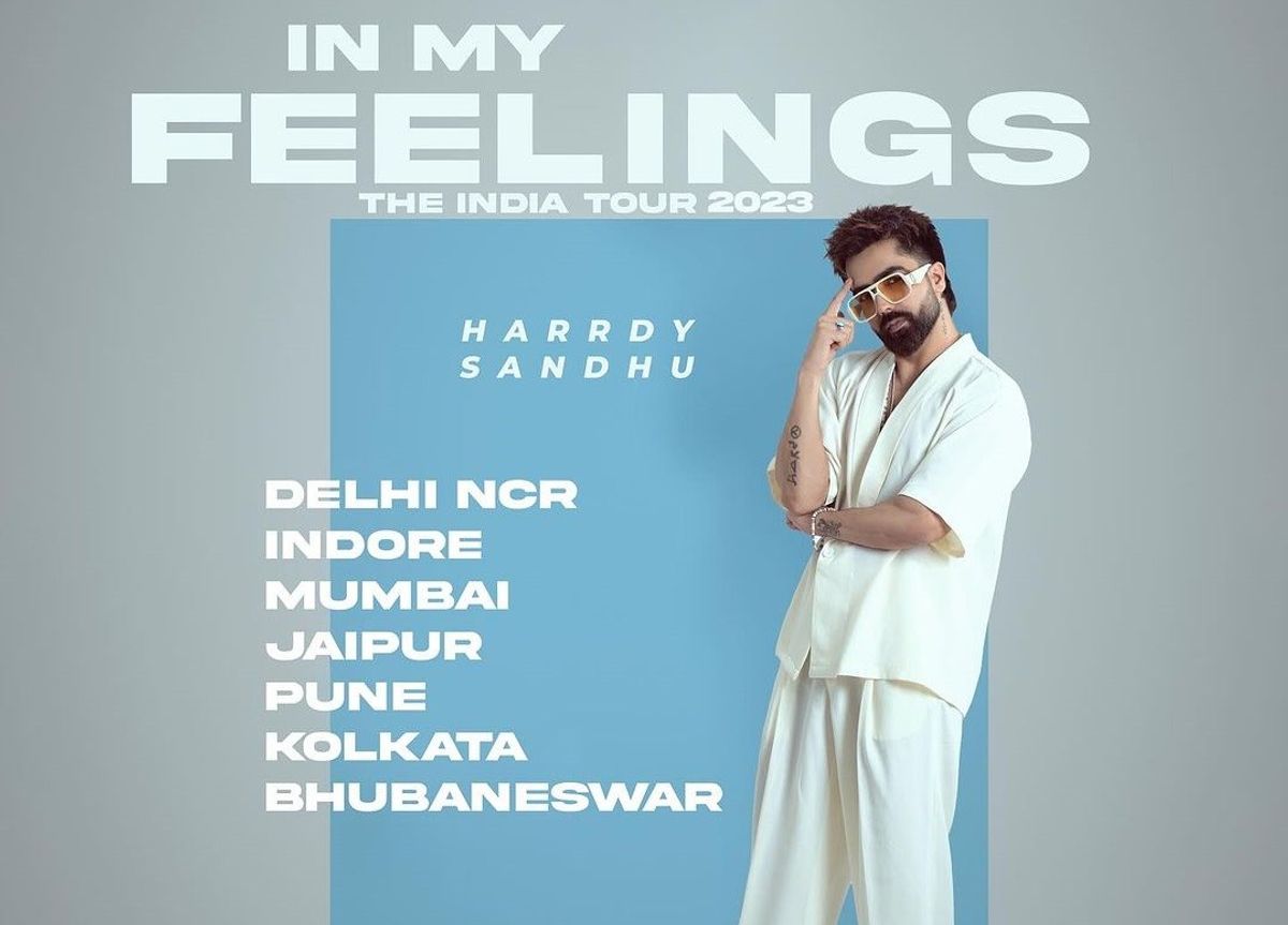 Harrdy Sandhu announces maiden India tour