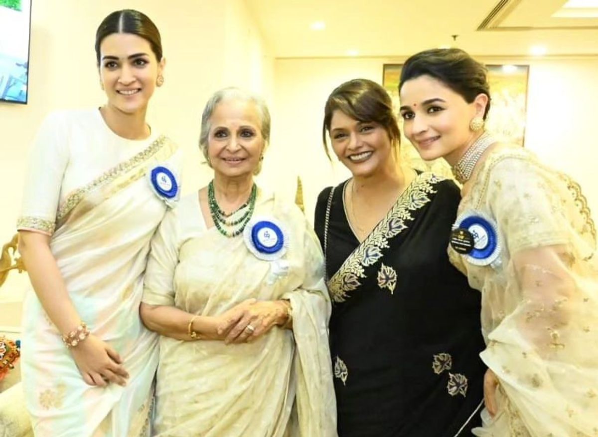 Waheeda Rehman, Alia Bhatt, Allu Arjun and other winners honoured at 69th National Film Awards