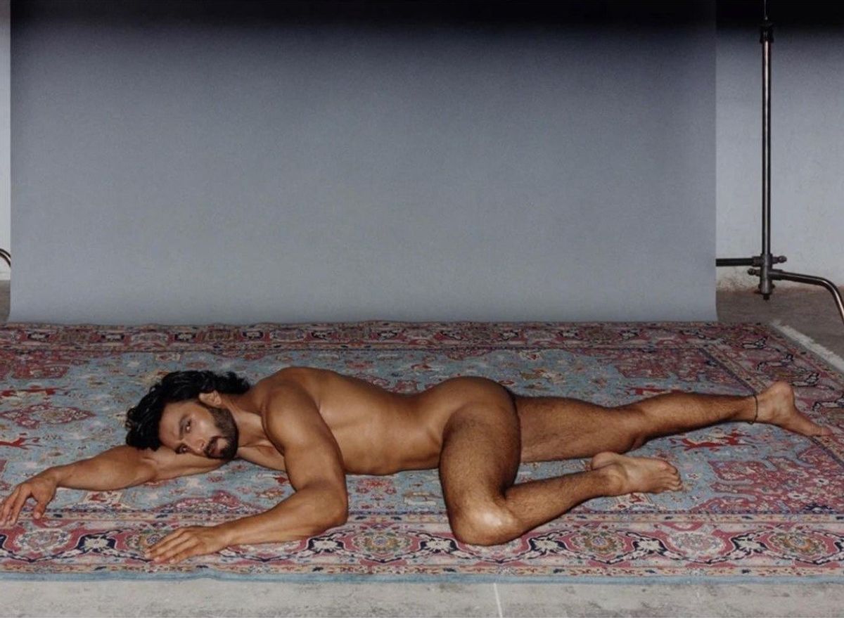 Ranveer Singh sends internet into meltdown as he goes naked for a magazine photoshoot