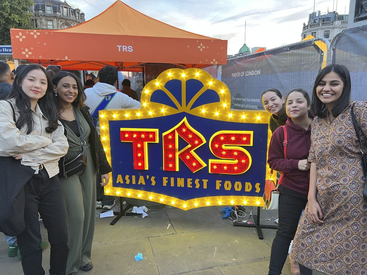 When TRS brought the taste of Diwali, to Trafalgar Square!