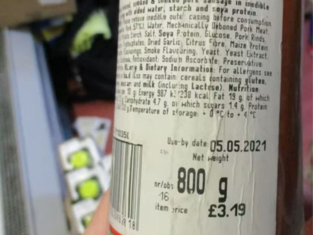 Bradford shopkeeper fined for selling out-of-date food including stale sausage of over 5 months