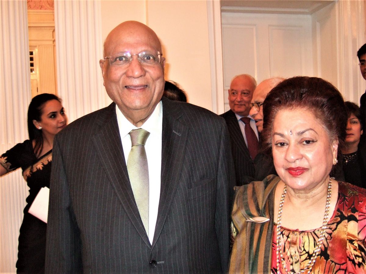 Lord Swraj Paul inaugurates hall in wife’s memory at London’s Indian Gymkhana Club