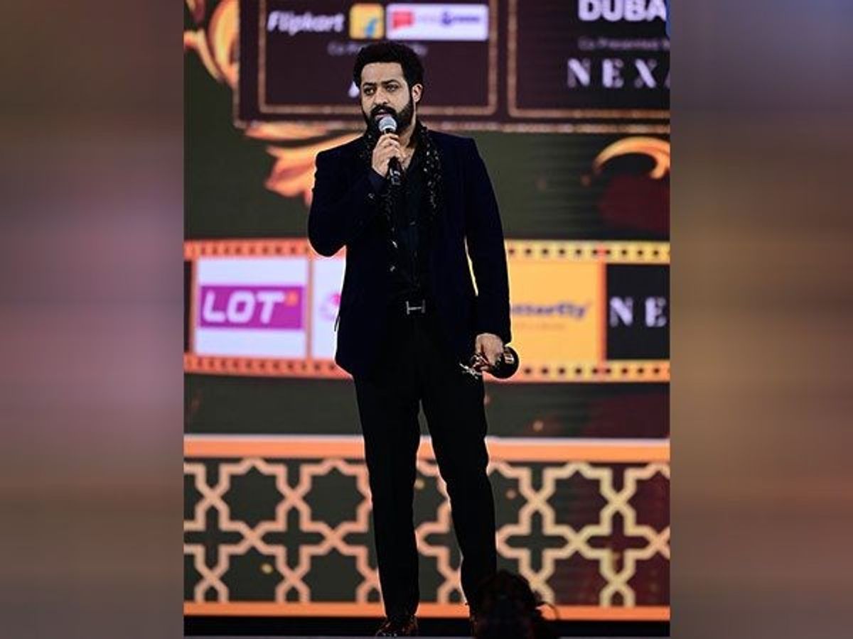 Jr NTR bags Best Actor award at South Indian International Movie Awards for ‘RRR’