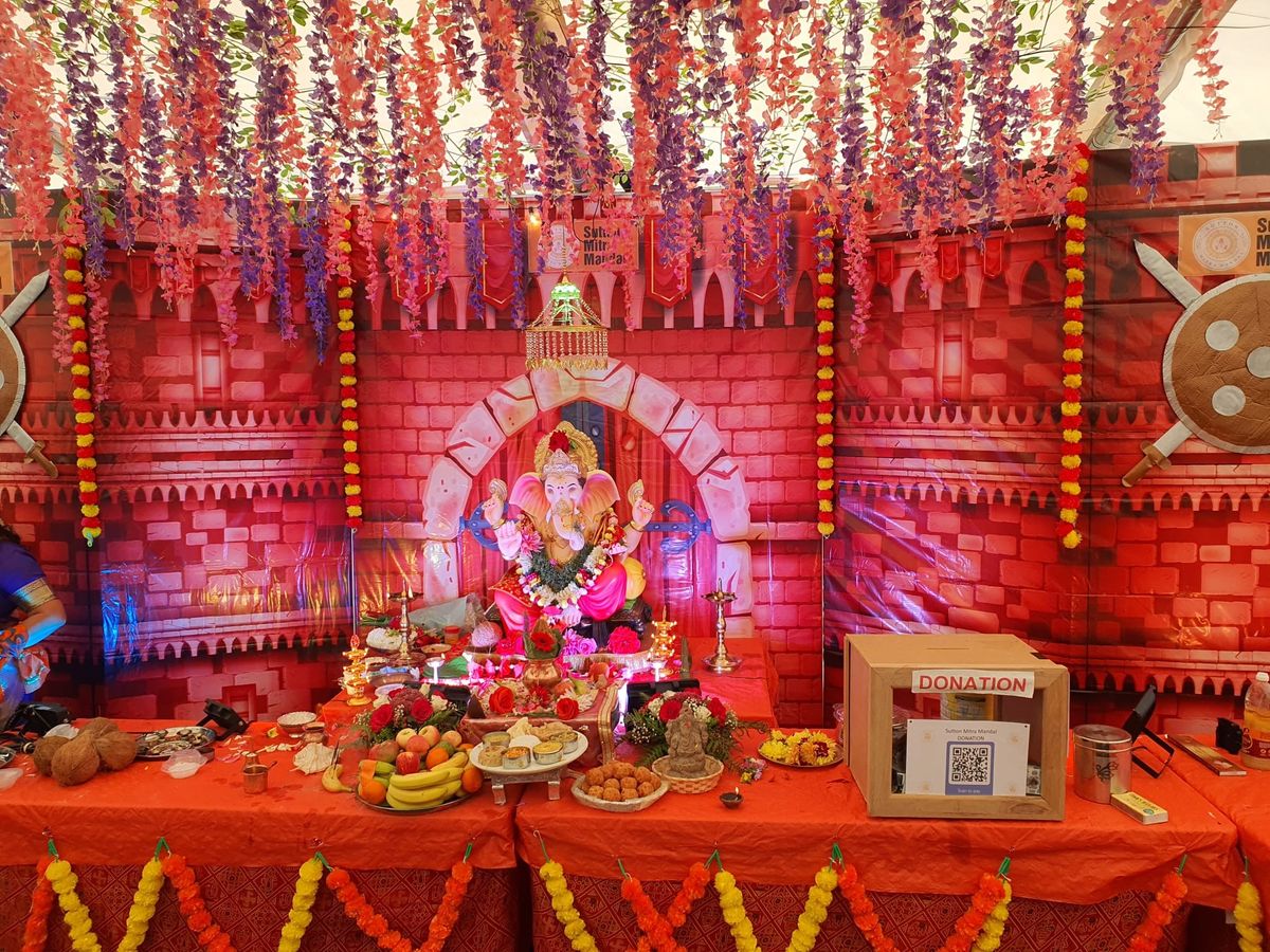 Sutton Mitra Mandal celebrates Ganeshotsav