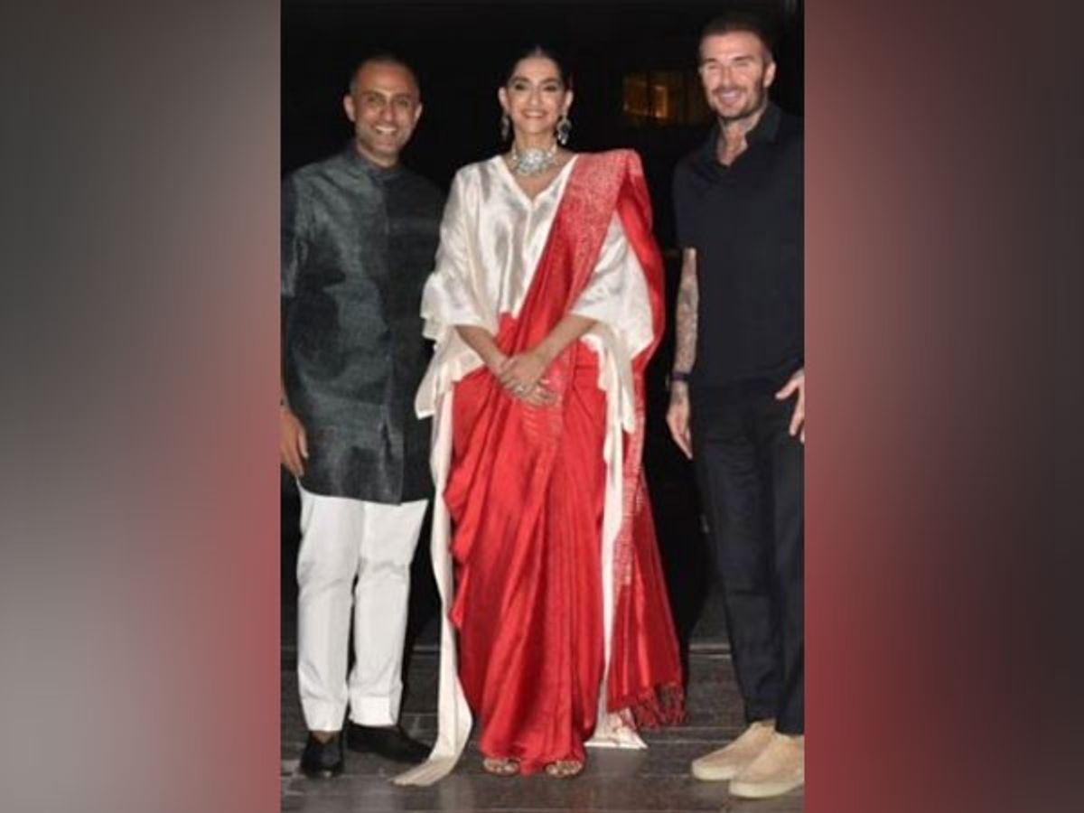 Sonam hosts welcome party for David Beckham