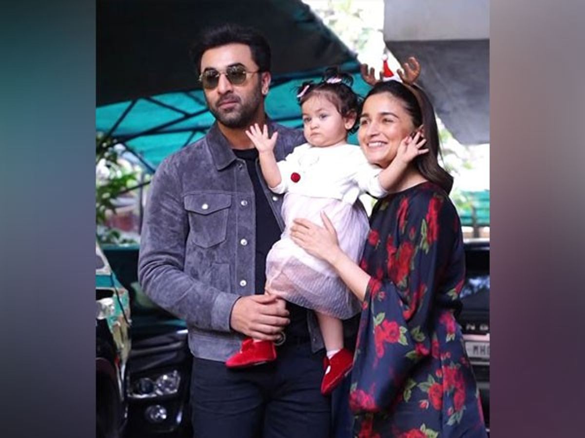 Ranbir and Alia reveal daughter Raha’s face on Christmas