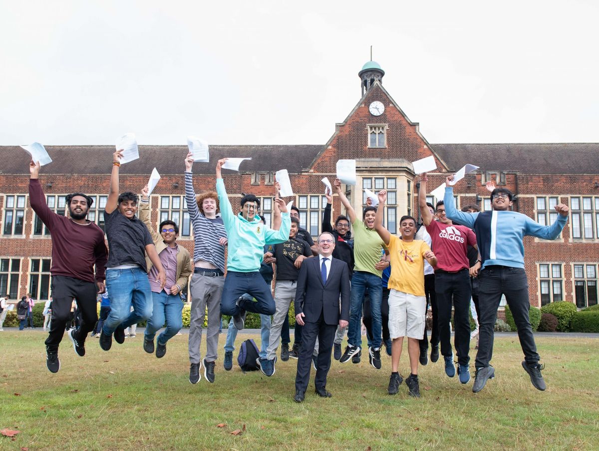 Best-ever A-level results cap a vintage year for Queen Elizabeth’s School, Barnet