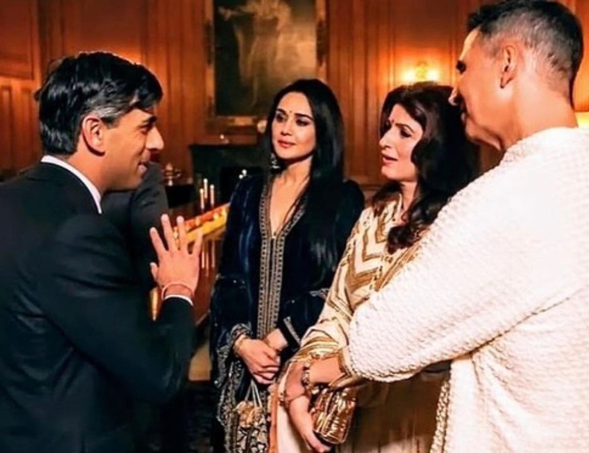 Akshay, Twinkle, and Preity celebrate Diwali with Sunak
