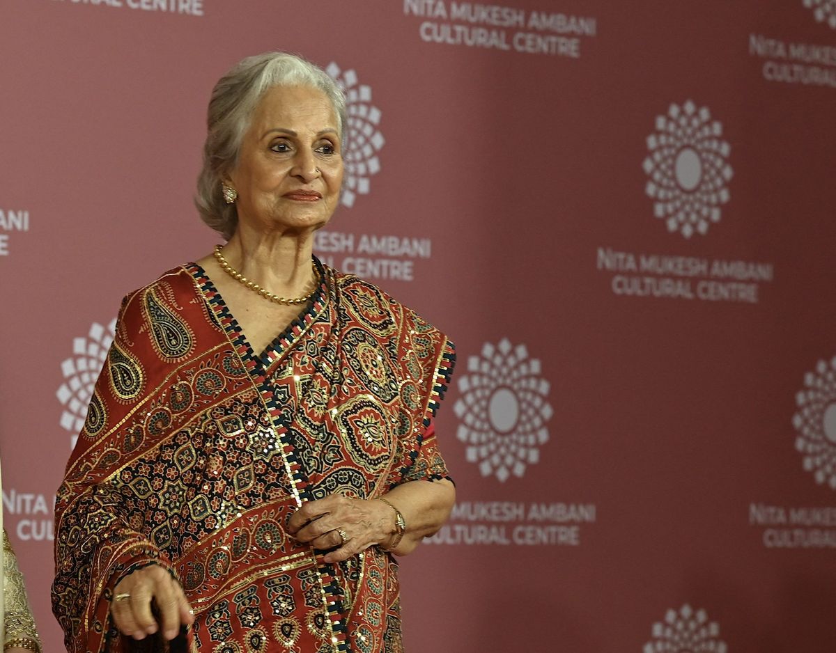 Dadasaheb Phalke Award for actress Waheeda Rehman