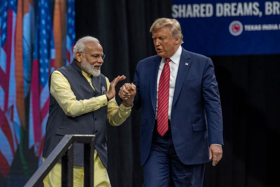 Modi hopes to rekindle warm ties with Trump