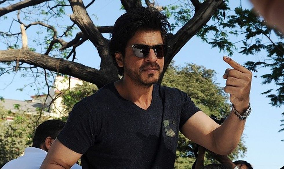 Bollywood Actor Shah Rukh Khan Raps To Encourage People To Vote