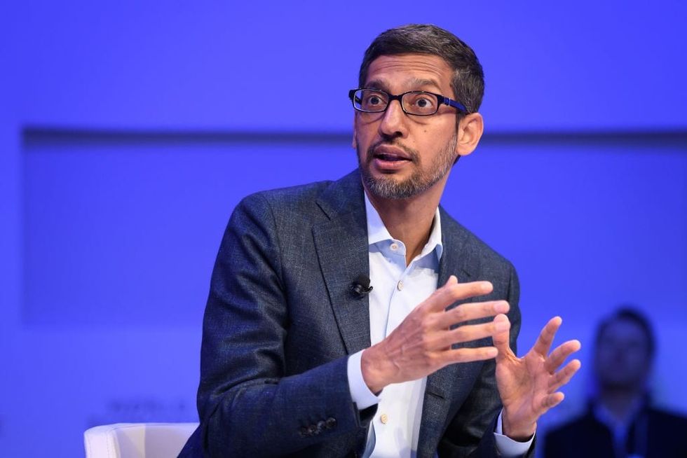 Internet freedom is under attack, warns Google chief Pichai