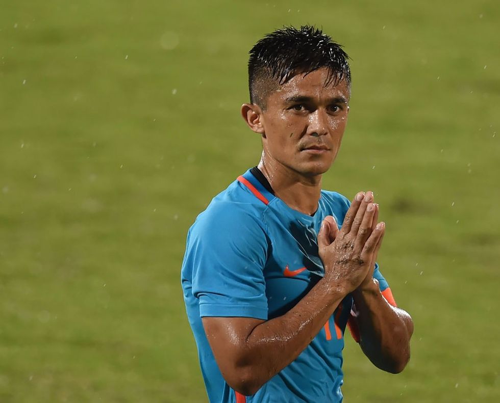 India win 8th SAFF football title, Chhetri equals Messi