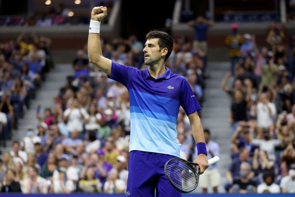 US Open: Djokovic now 3 wins away from matching 1969 record