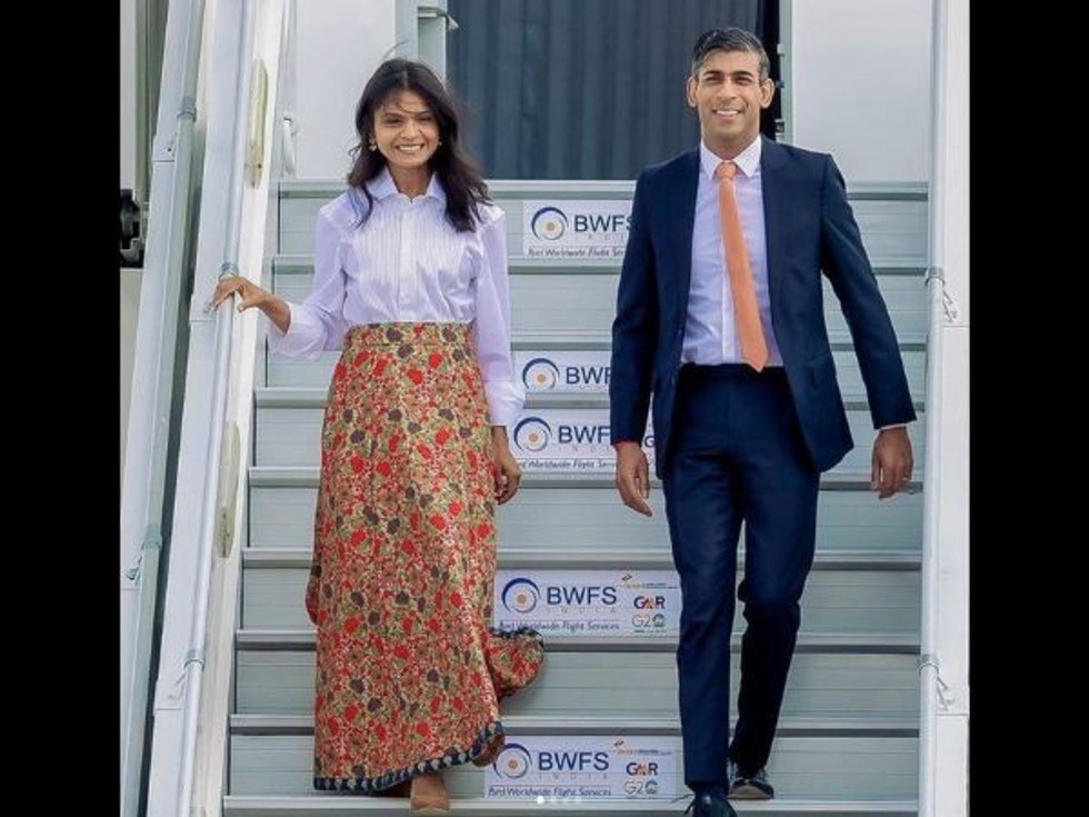 G20: At a power summit, Akshata Murty turns heads with 'fashion sensibilities'