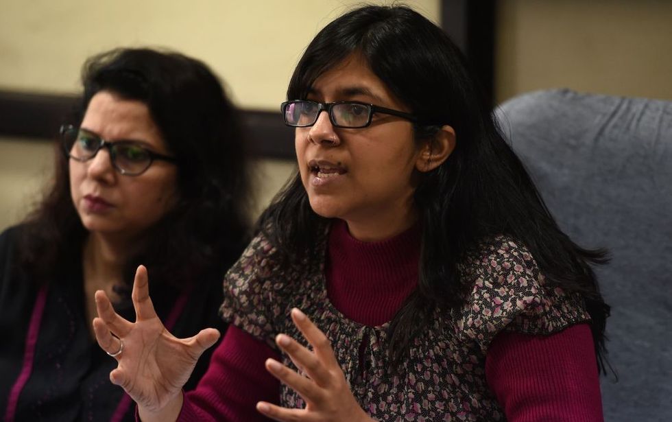 India opposition MP, an ex women's rights body chief, accuses own party member of assaulting her