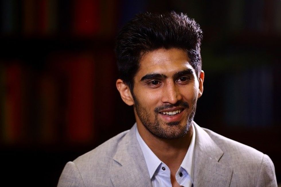 I am Impressed By Priyanka Gandhi's Simplicity: Vijender Singh