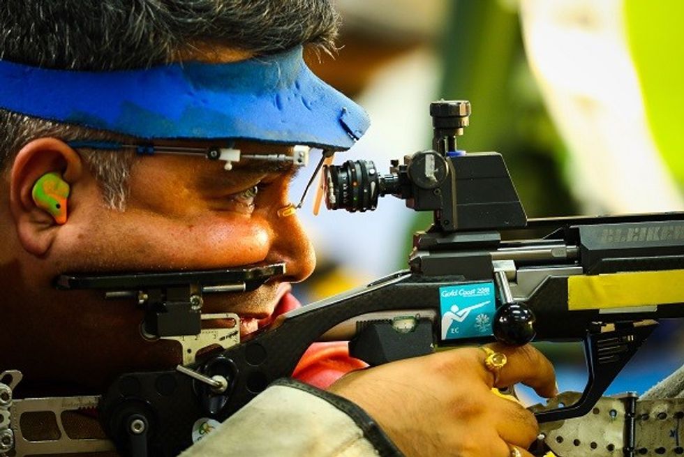 Shooter Arjun Babuta wins India's first gold at ISSF Cup