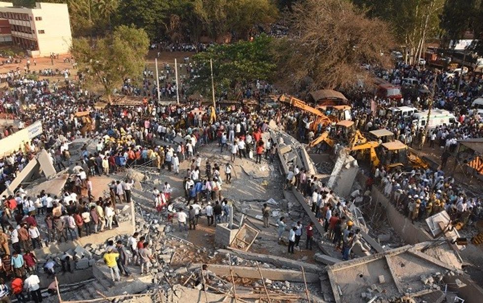 Man Rescued After 62 Hours Under Collapsed Building In India’s Karnataka