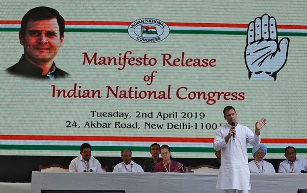 India's Congress Party Promises To Halve Unemployment In Five Years