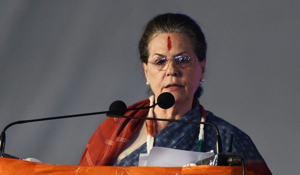 Congress Party Leader Sonia Gandhi To File Nomination On Thursday