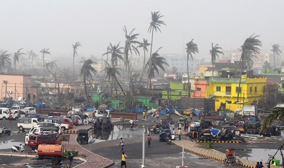 India’s Modi Conducts Aerial Survey Of Cyclone Ravaged Areas In Odisha