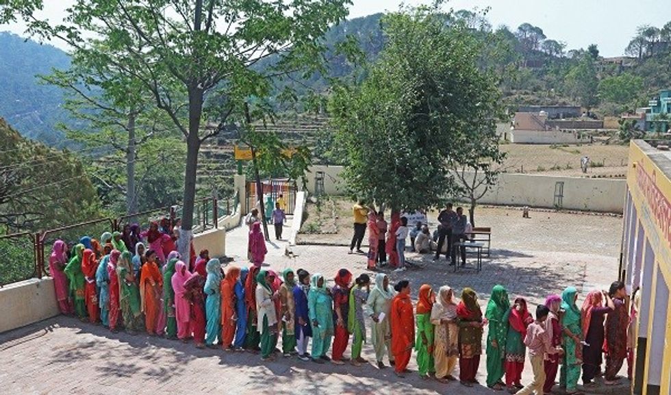 India Votes In Sixth Phase Of General Election