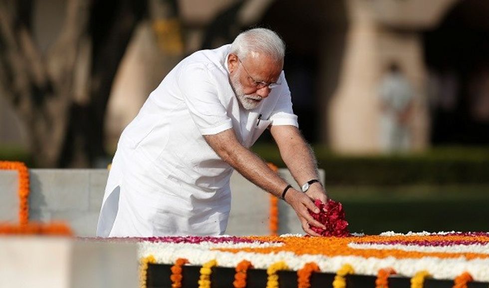 Ahead Of Swearing in, Indian Prime Minister Pays Tributes To Gandhi, Vajpayee