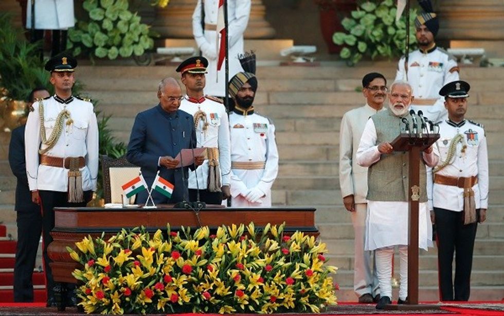 Narendra Modi Sworn in Ahead Of Unveiling Revamped Government