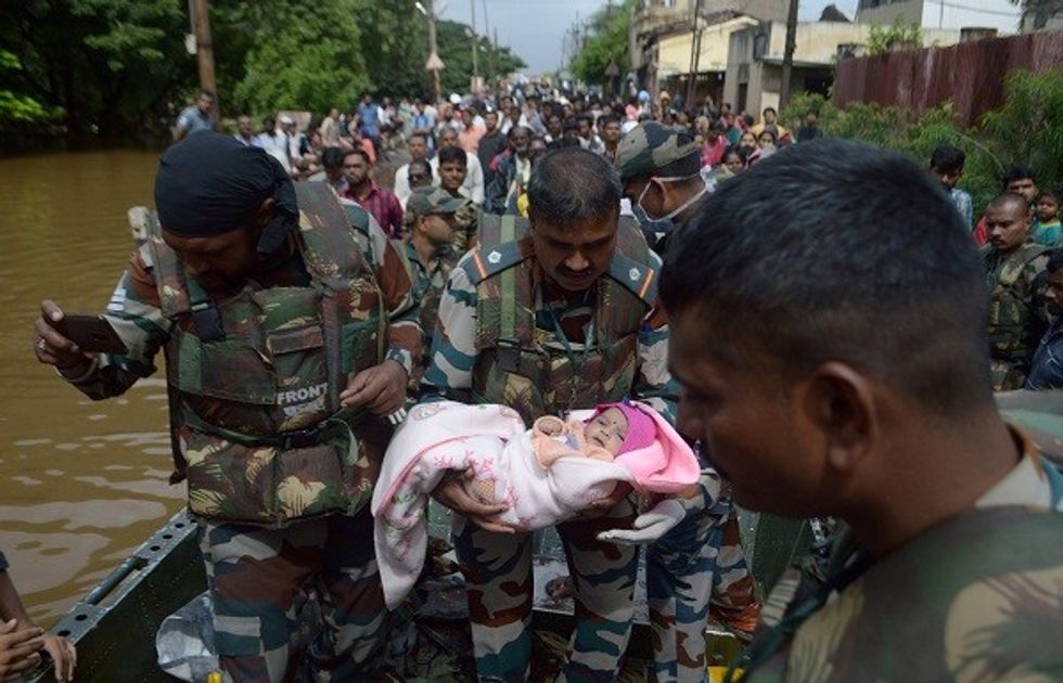 Over 200 Killed In India Floods