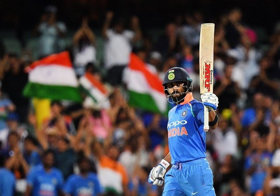 Kohli Hits 42nd Ton As India Defeat West Indies