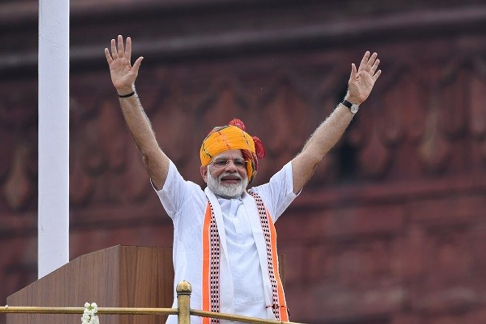 Indian Prime Minister Trumpets Kashmir Move In Independence Day Speech