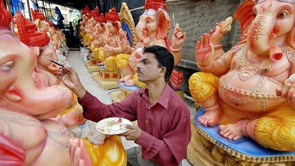 Bollywood Stars Welcome Lord Ganesha To Their Homes